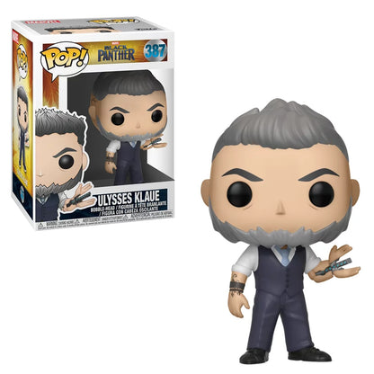 FUNKO POP BLACK PHANTER BLACK ULYSSES KLAUE  387