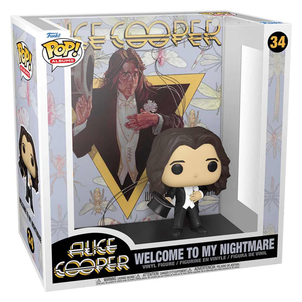 FUNKO POP ALBUMS ALICE COOPER - WELCOME TO MY NIGHTMARE 34 (64038)