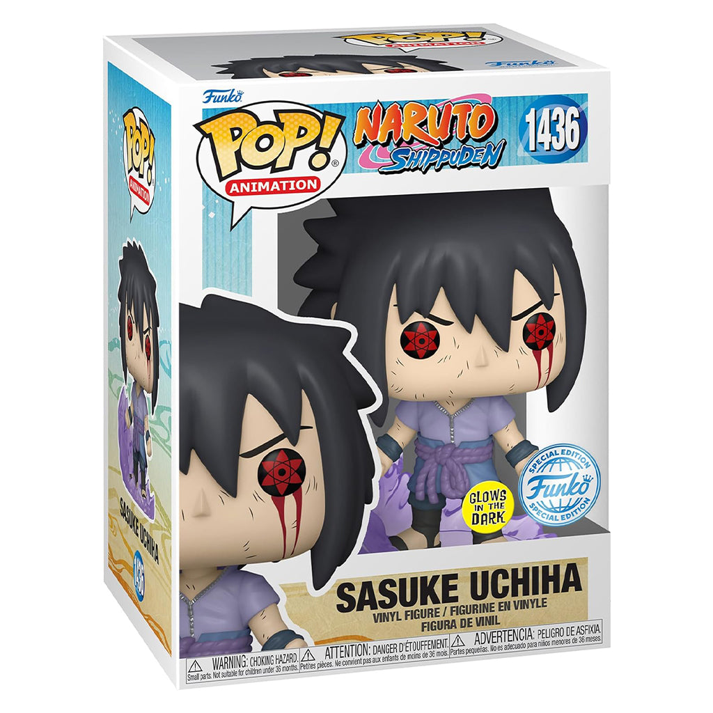 FUNKO POP ANIMATION NARUTO SHIPPUDEN EXCLUSIVE - SASUKE UCHIHA 1436