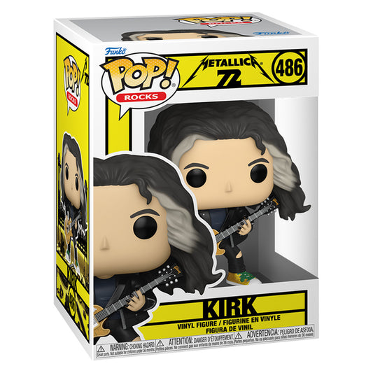 FUNKO POP ROCKS METALLICA 72 - KIRK 486