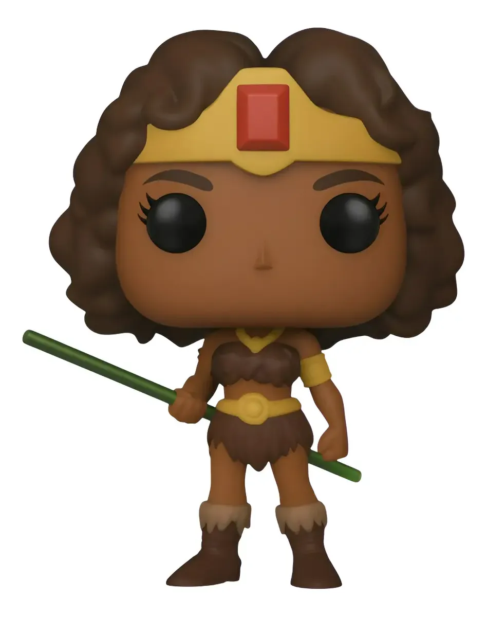 Diana Caverna do Dragão Boneco Personalizado em 3D Estilo Pop