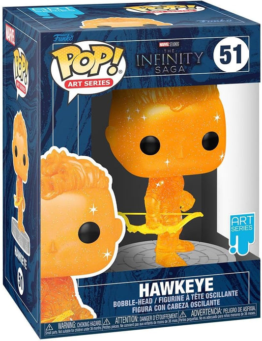 FUNKO POP ART SERIES MARVEL THE INFINITY SAGA - HAWKEYE 51