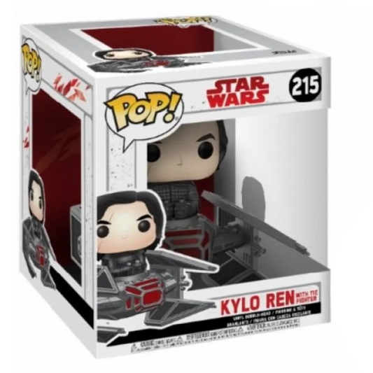 FUNKO POP STAR WARS DELUXE KYLO REN TIE FIGHTER 215
