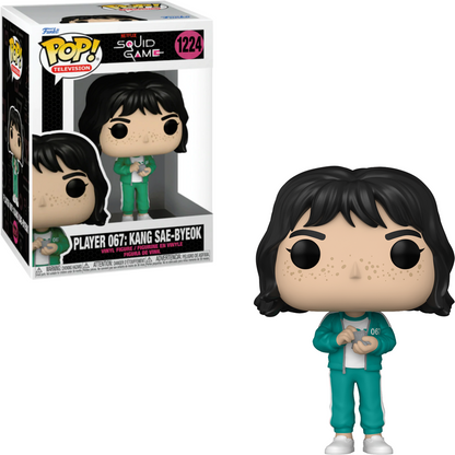 FUNKO POP SQUID GAME ROUND 6 PLAYER 067 KANG SAE-BYEOK 1224