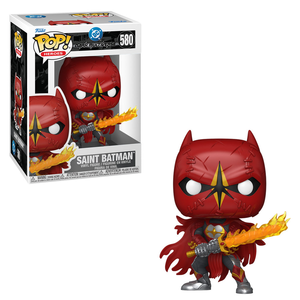 FUNKO POP HEROES DCDM SAINT BATMAN 580