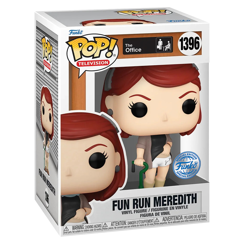 FUNKO POP THE OFFICE FUN RUN MEREDITH *EX* 1396
