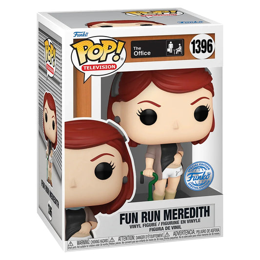 FUNKO POP THE OFFICE FUN RUN MEREDITH *EX* 1396