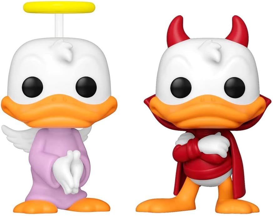 FUNKO POP DISNEY DONALD DUCK - DONALDS SHOULDER ANGEL & DEVIL
