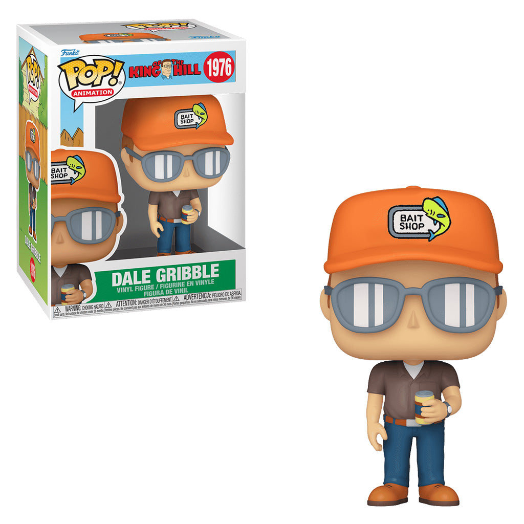 FUNKO POP KING OF THE HILL DALE GRIBBLE 1976