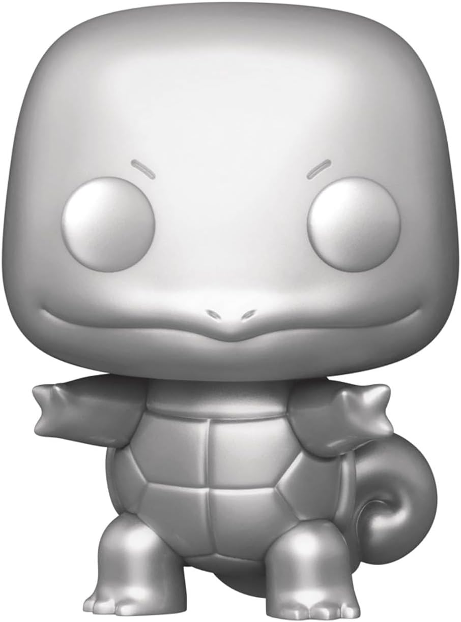 FUNKO POP POKEMON S8 SQUIRTLE SILVER 504