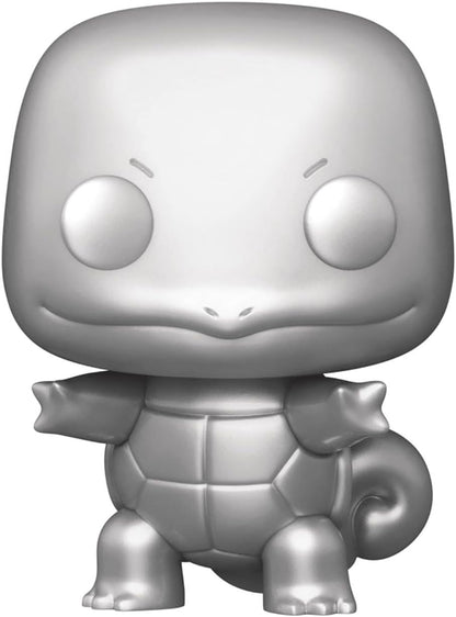 FUNKO POP POKEMON S8 SQUIRTLE SILVER 504
