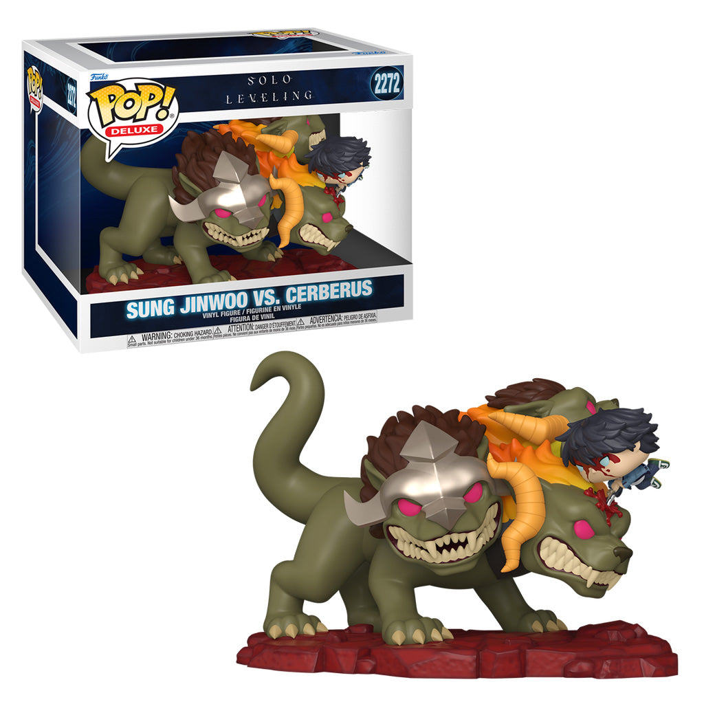 FUNKO POP DELUXE SOLO LEVELING - SUNG JINWOO VS. CERBERUS 2272