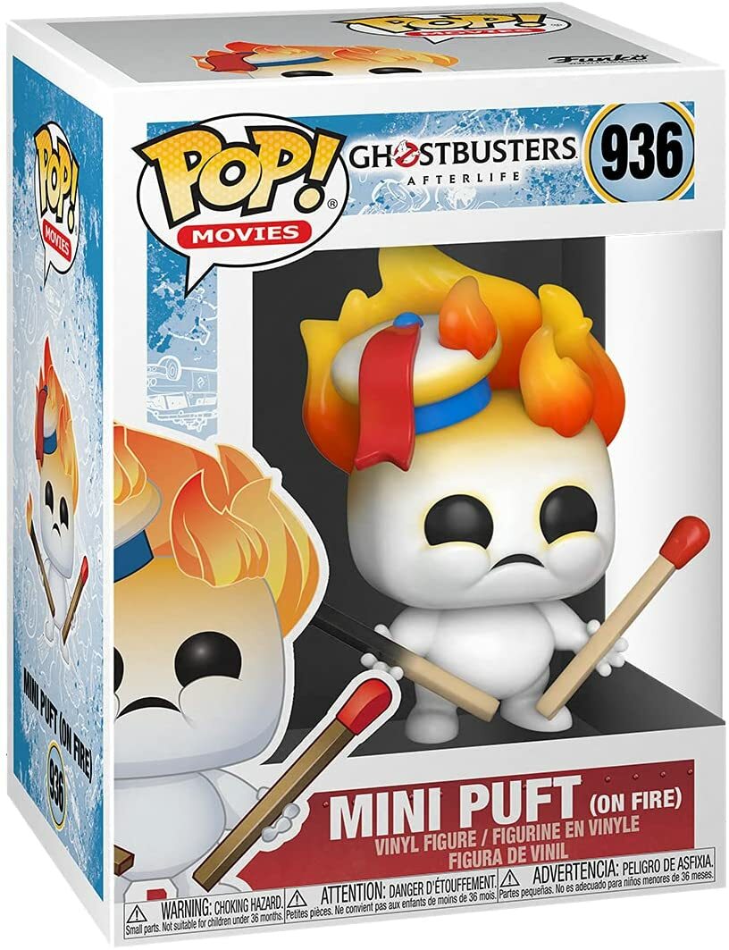 FUNKO POP GHOSTBUSTERS AFTERLIFE MINI PUFT ON FIRE 936