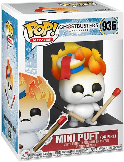 FUNKO POP GHOSTBUSTERS AFTERLIFE MINI PUFT ON FIRE 936