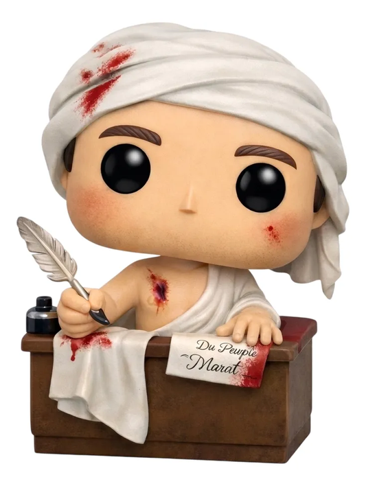 Jean-paul Marat Personalizado em 3D Estilo Pop