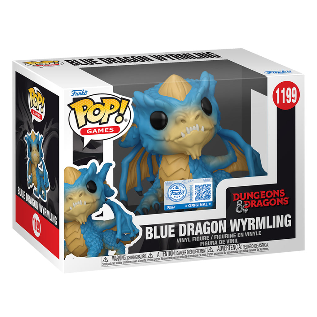 FUNKO POP GAMES DUNGEONS & DRAGONS EXCLUSIVE - BLUE DRAGON WYRMLING 1199
