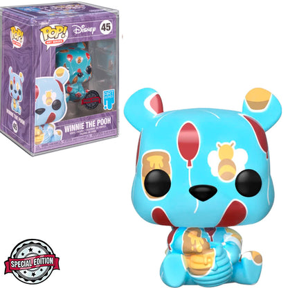 FUNKO POP ART SERIES DISNEY WINNIE THE POOH EXCLUSIVE - WINNIE THE POOH 45 (NÃO INCLUSO PROTETOR ACRÍLICO)