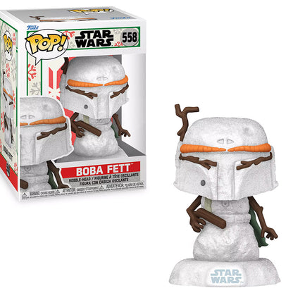 FUNKO POP STAR WARS HOLIDAY BOBA FETT 558