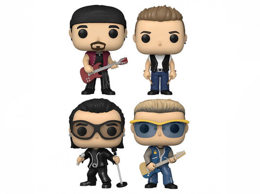 FUNKO POP ROCKS - U2 ZOO TV 4PACK 64688