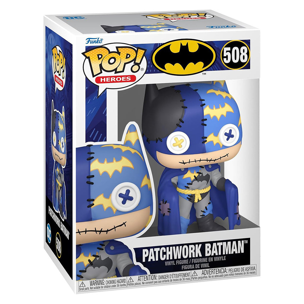 FUNKO POP HEROES DC PATCHWORK BATMAN 508