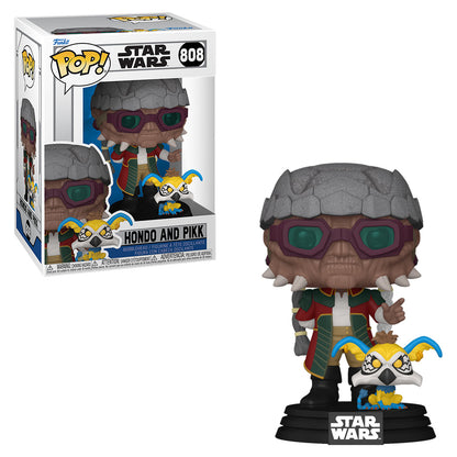 FUNKO POP STAR WARS: CLONE WARS - HONDO & PIKK 808