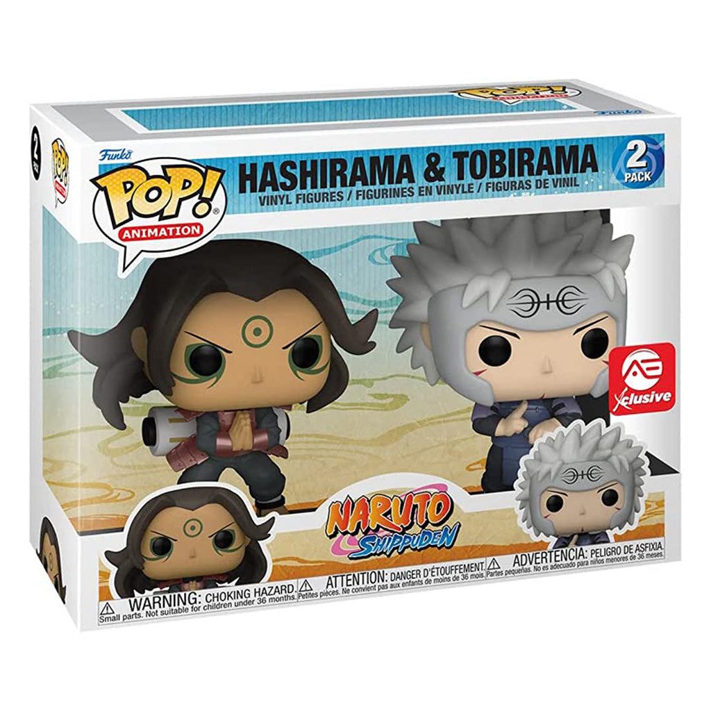 FUNKO POP NARUTO HASHIRAMA & TOBIRAMA 2PACK *EX* 63137