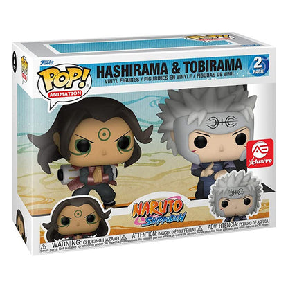 FUNKO POP NARUTO HASHIRAMA & TOBIRAMA 2PACK *EX* 63137