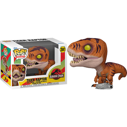 FUNKO POP MOVIES JURASSIC WORLD - TIGER RAPTOR 2041
