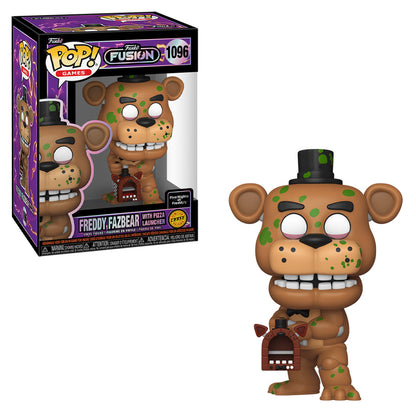 FUNKO POP GAMES FUNKO FUSION FREDDY FAZBEAR WITH PIZZA LAUNCHER 1096