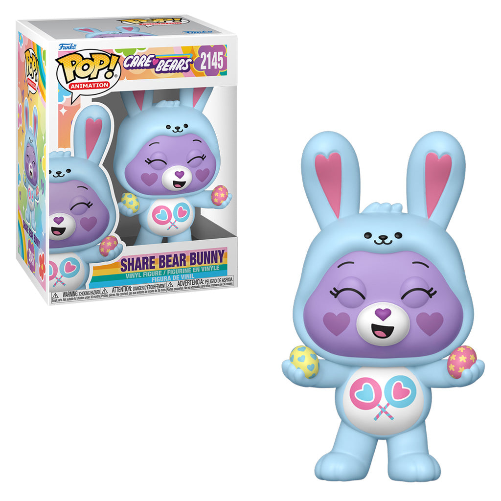 FUNKO POP CARE BEARS SPRG SHARE BEAR BUNNY 2145
