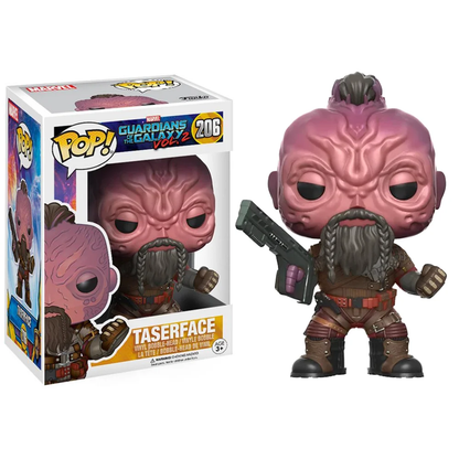FUNKO POP GUARDIANS GALAXY 2 TASERFACE 206