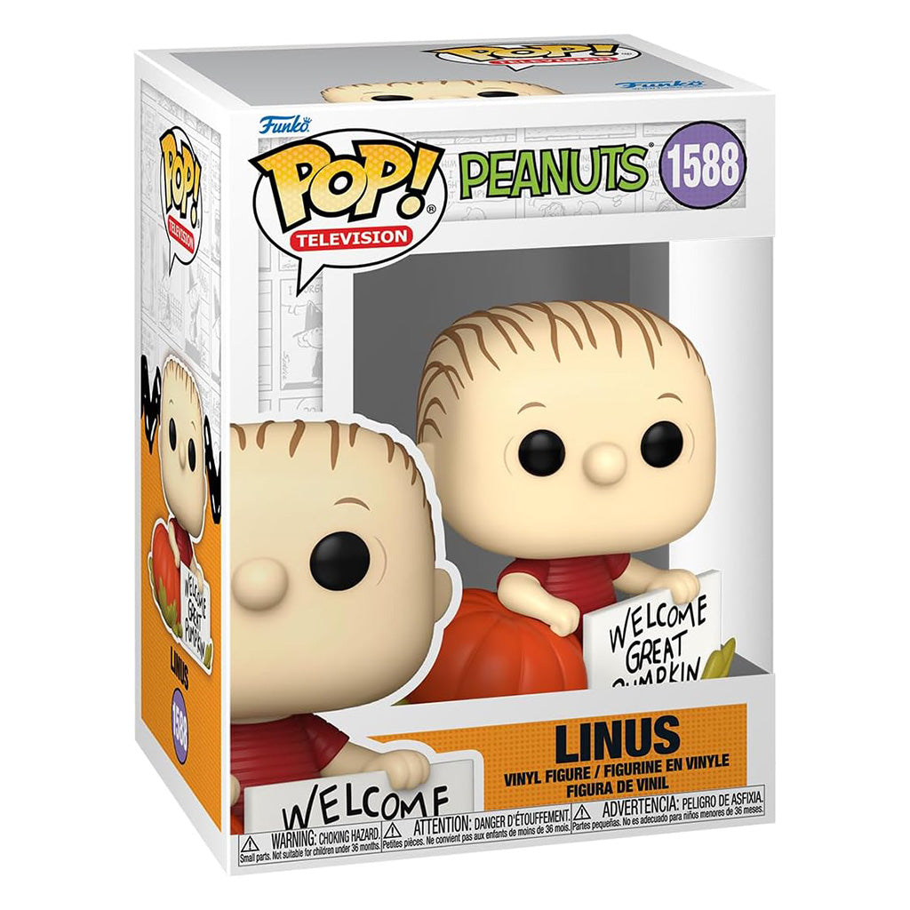 FUNKO POP PEANUTS LINUS GREAT PUMPKIN 1588