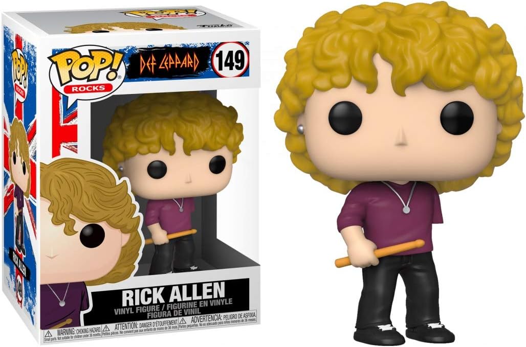 FUNKO POP ROCKS DEF LEPPARD - RICK ALLEN 149