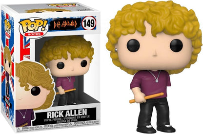 FUNKO POP ROCKS DEF LEPPARD - RICK ALLEN 149