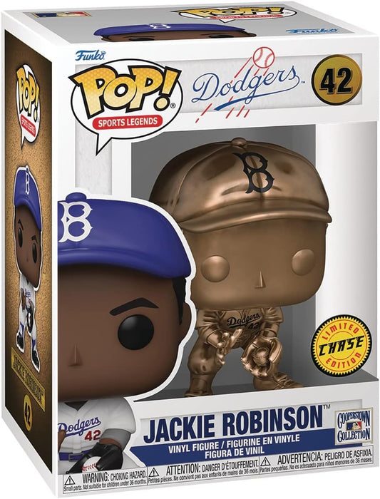 FUNKO POP CHASE MLB LOS ANGELES DODGERS - JACKIE ROBINSON 42