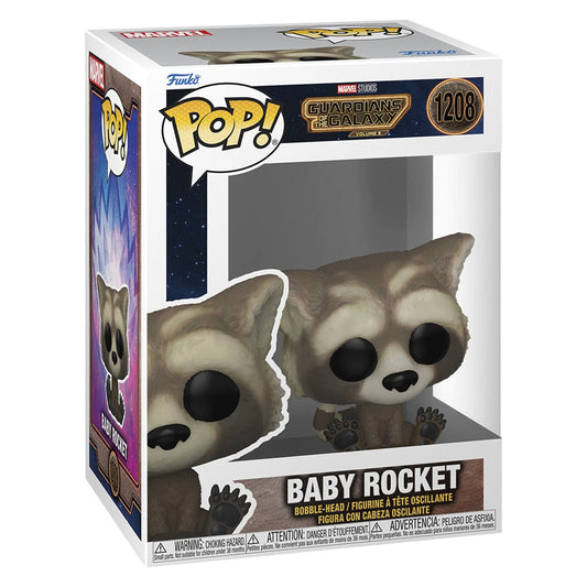 FUNKO POP GUARDIANS OF THE GALAXY 3 - BABY ROCKET 1208