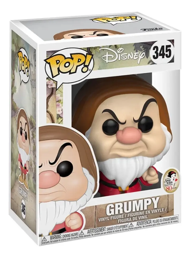 FUNKO POP DISNEY SNOW WHITE GRUMPY 345