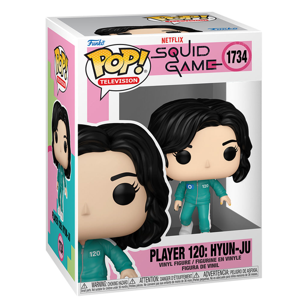 FUNKO POP TELEVISION SQUID GAME - PLAYER 120: HYUN-JU 1734