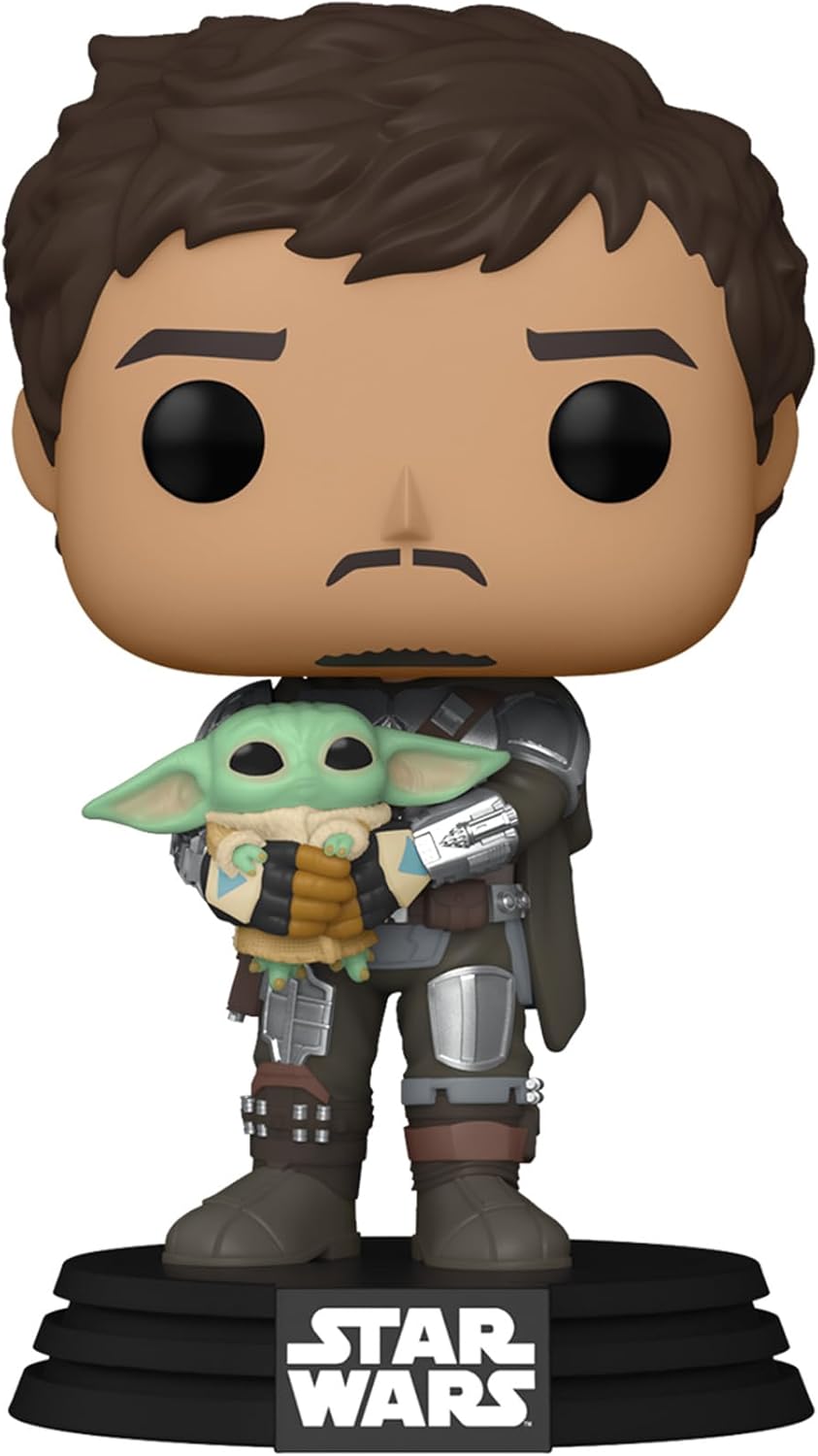 FUNKO POP STAR WARS THE MANDALORIAN - THE MANDALORIAN WITH GROGU 461