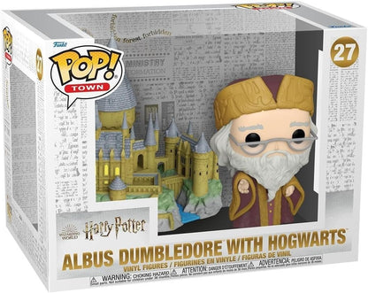 FUNKO POP TOWN HARRY POTTER - ALBUS DUMBLEDORE WITH HOGWARTS 27