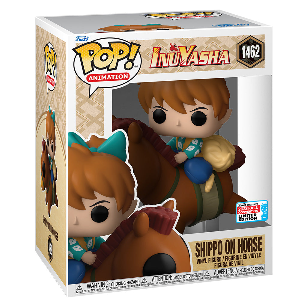 FUNKO POP INUYASHA *SIZED* SHIPPO ON HORSE *NYCC 2023* 1462