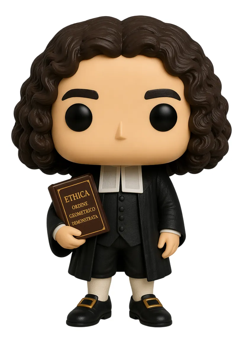 Baruch Espinosa Personalizado em 3D Estilo Pop