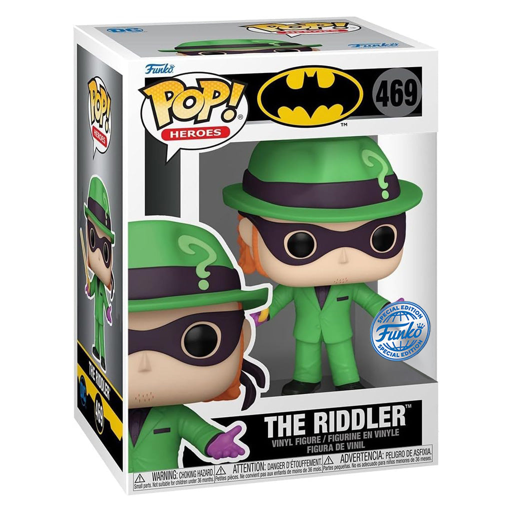 FUNKO POP HEROES BATMAN THE RIDDLER *EX* 469