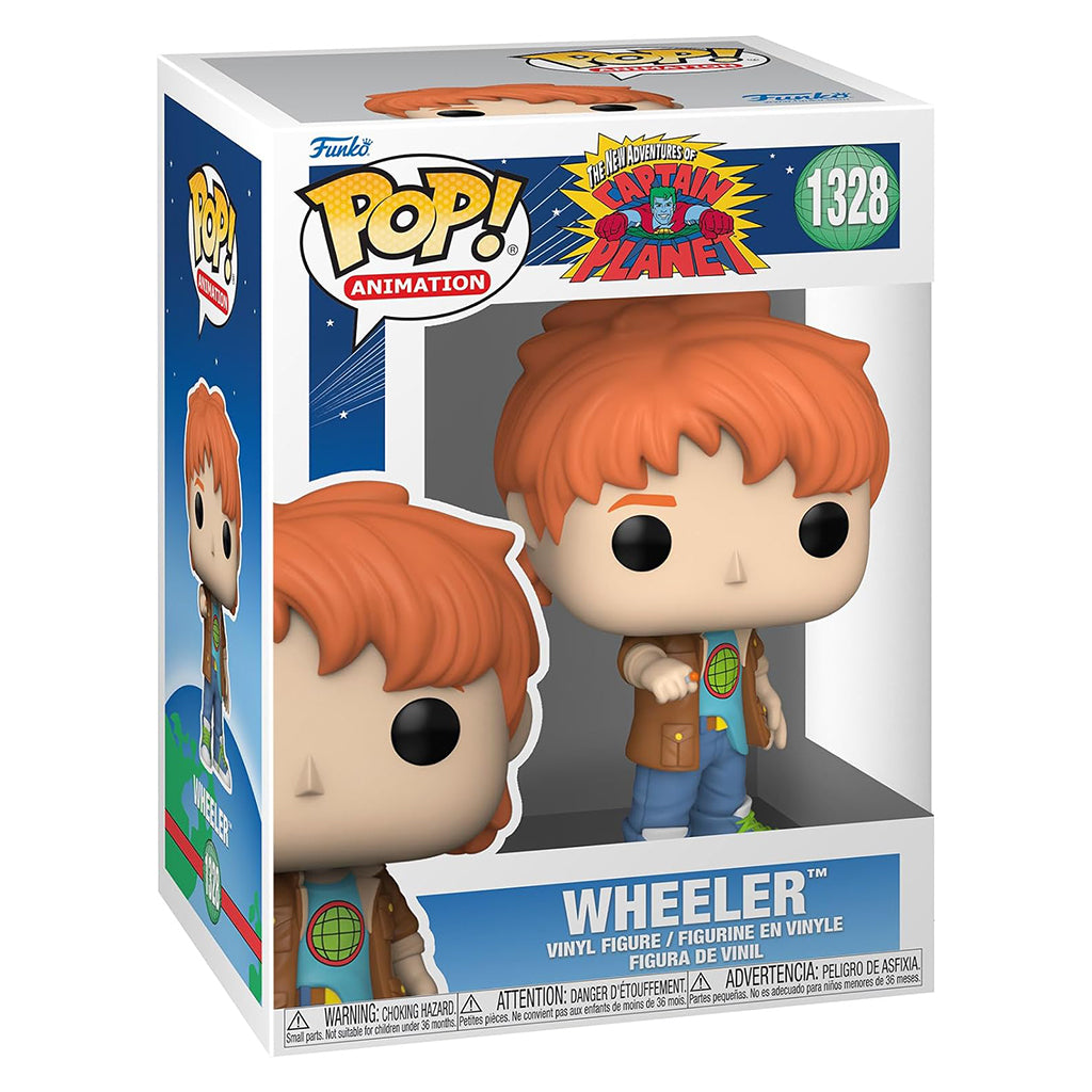 FUNKO POP TV CAPTAIN PLANET WHEELER 1328
