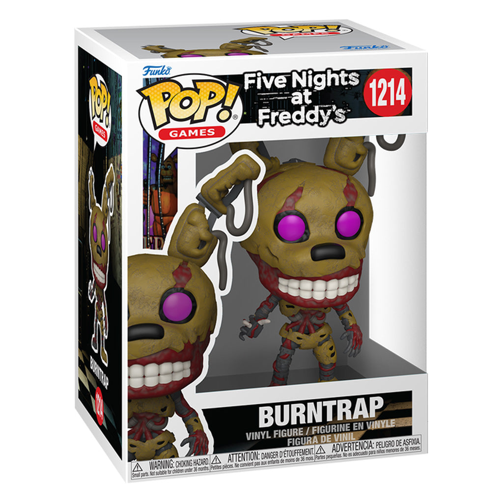 FUNKO POP GAMES FIVE NIGHTS AT FREDDY'S BURNTRAP 1214