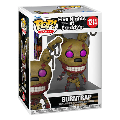FUNKO POP GAMES FIVE NIGHTS AT FREDDY'S BURNTRAP 1214