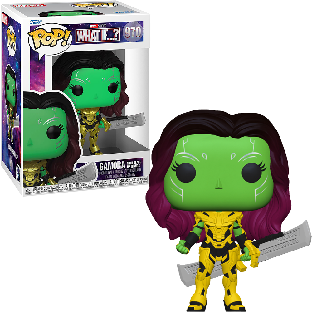 FUNKO POP MARVEL WHAT IFF ? S3 GAMORA W/BLADE OF THANOS 970