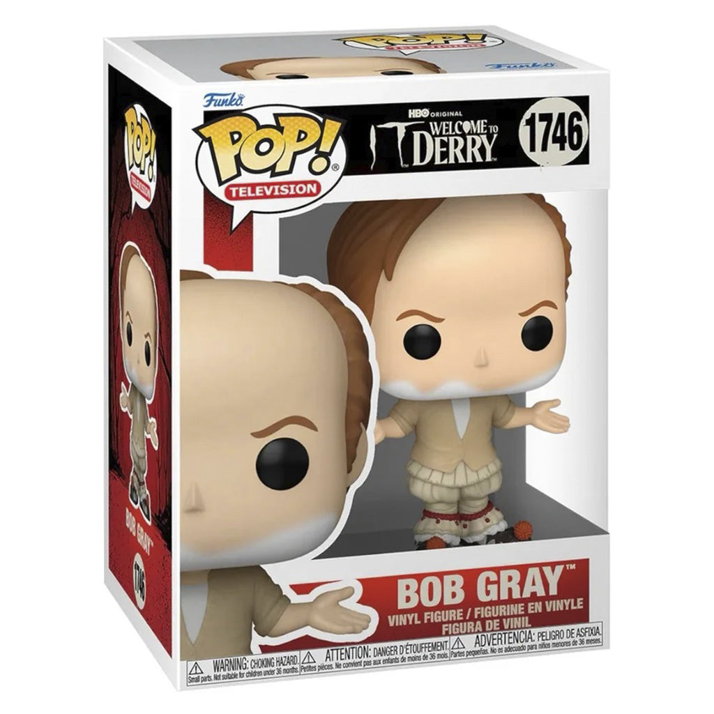 FUNKO POP TELEVISION IT: WELCOME TO DERRY - BOB GRAY 1746