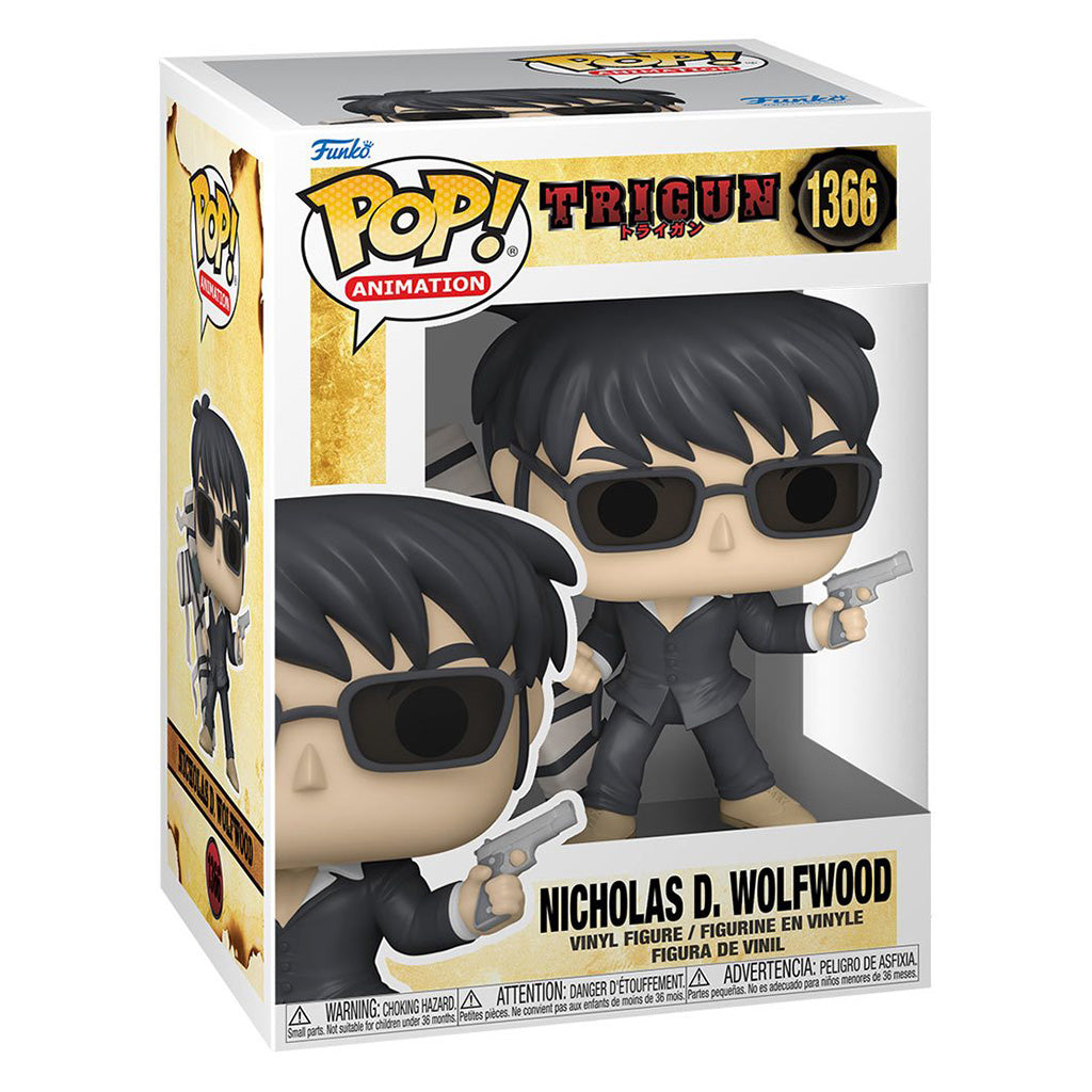FUNKO POP TRIGUN NICHOLAS D.WOLFWOOD 1366