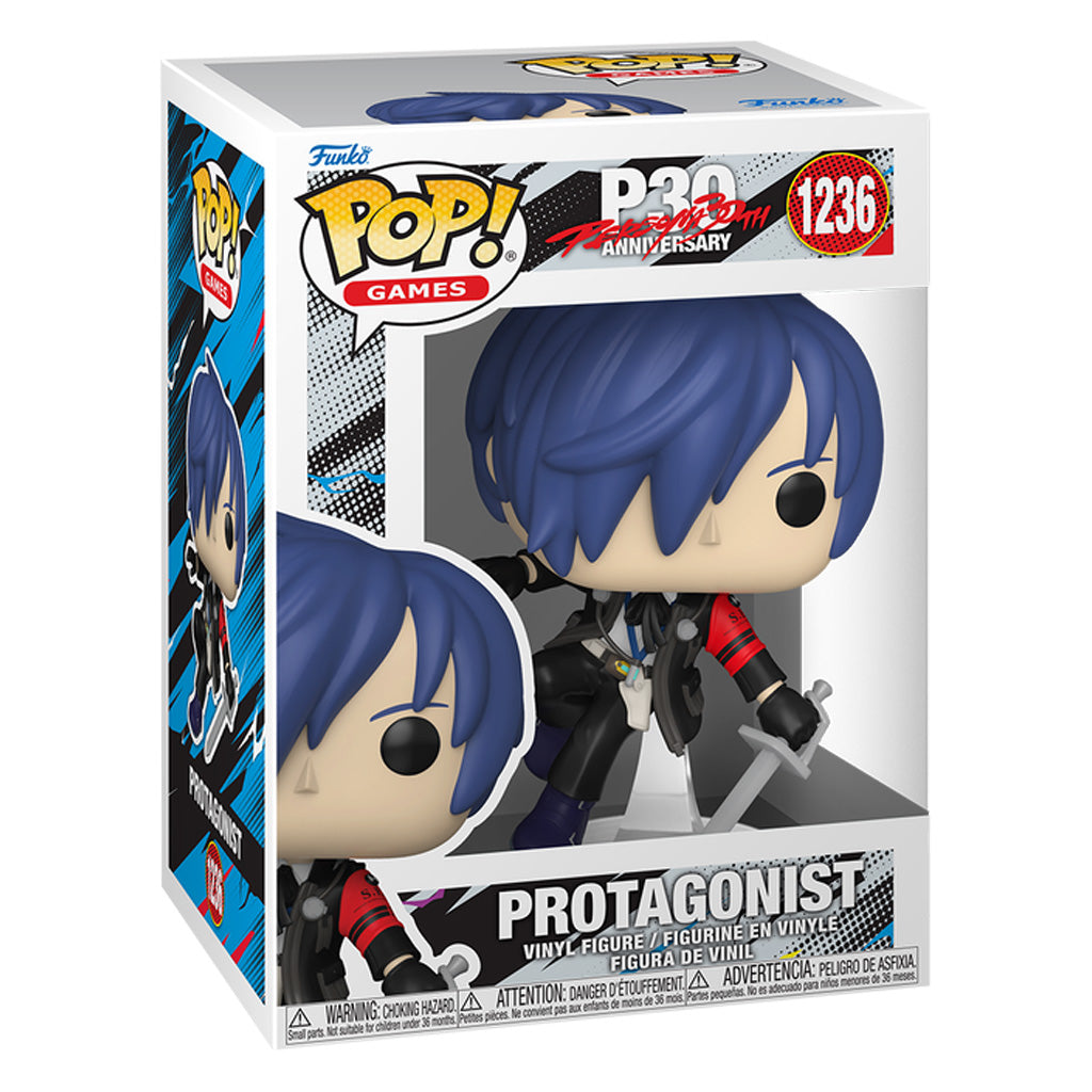 FUNKO POP GAMES PERSONA 30TH ANNIVERSARY - PERSONA 3 PROTAGONIST 1236